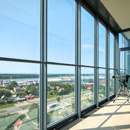 Sea View Apartment On 19Th Floor Klaipėda Exterior foto